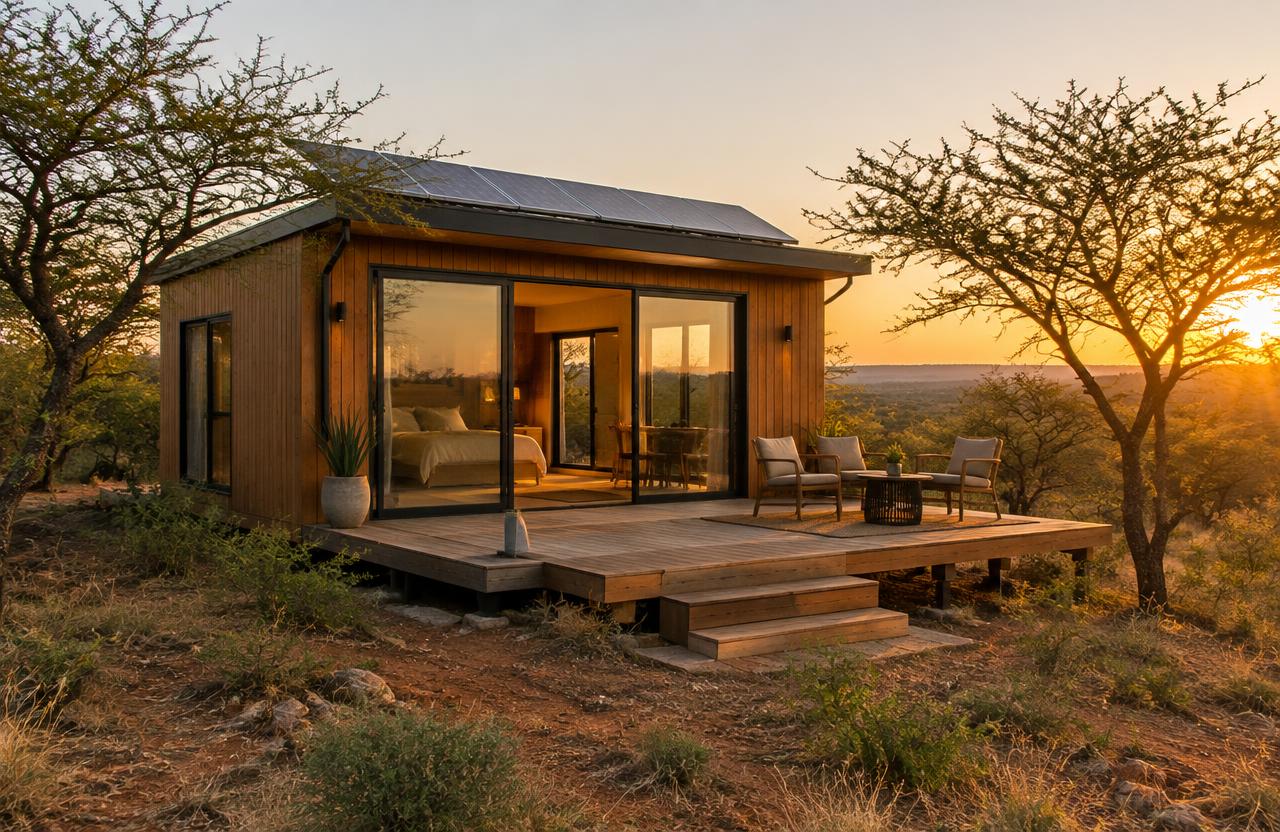 Off-grid bushveld retreat